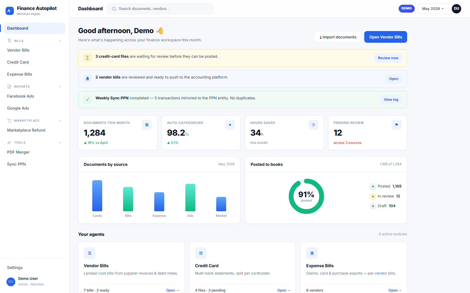 Finance Autopilot preview