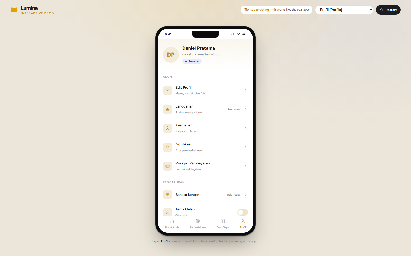 Lumina — Flexible monetization, fully built in