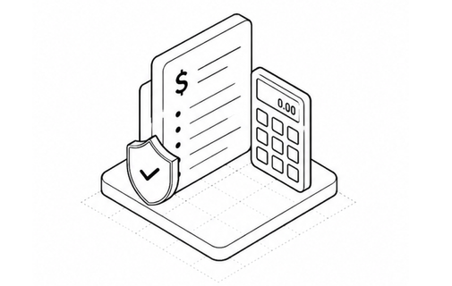 Transparent pricing illustration